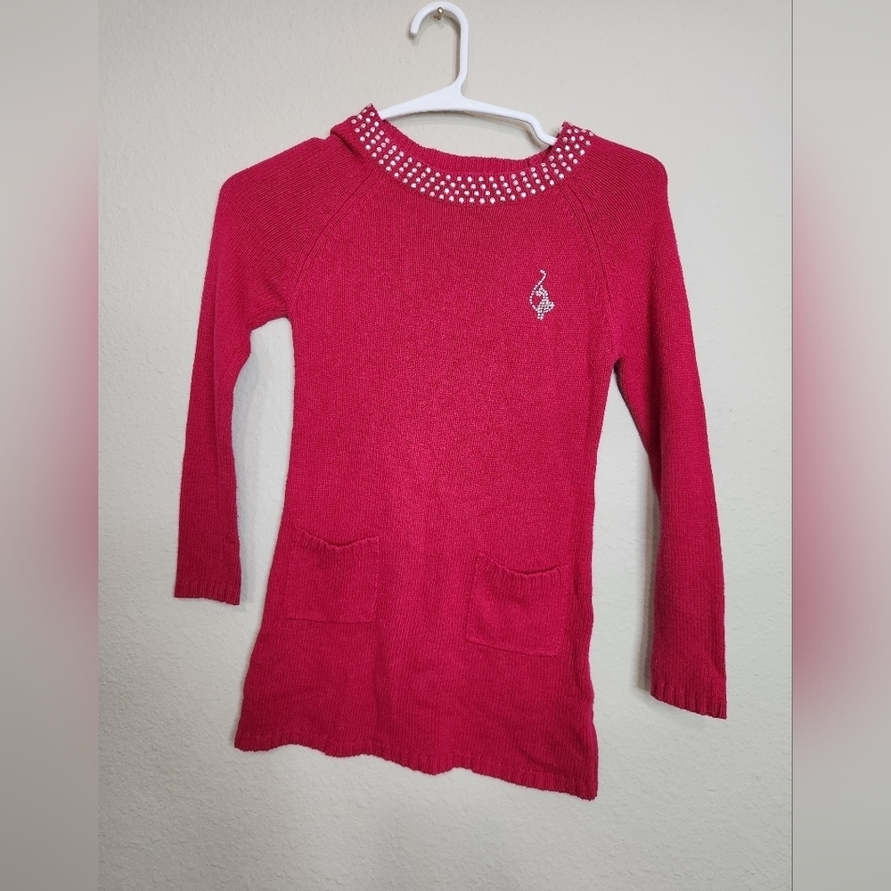 Y2k Baby Phat Knit Tunic Sweater Dress Size 6x